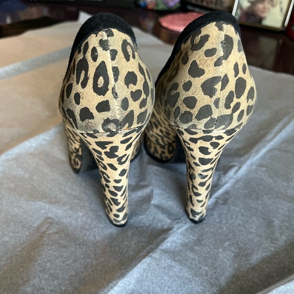 Platform leopard pumps - Picture 2 of 4